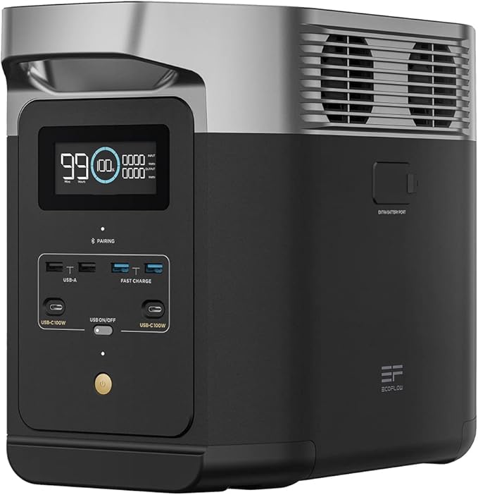 EcoFlow DELTA 2 Portable Power Station - 1-3kWh Capacity