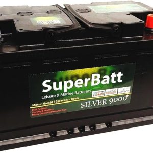 SuperBatt AGM1000 12V 110Ah Ultra Deep Cycle Battery