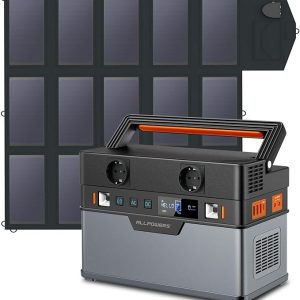 ALLPOWERS 700W Portable Power Station 606Wh Solar Generator